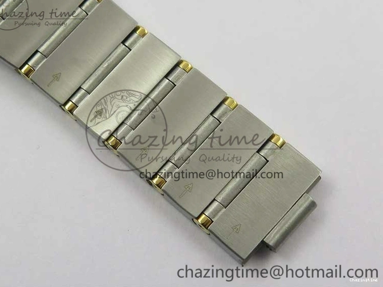 0115 Stylish Constellation 38mm SS RG VSF 1:1 Best Edition WhiteTextured Dial on SS RG Bracelet A8500 Super Clone 7921